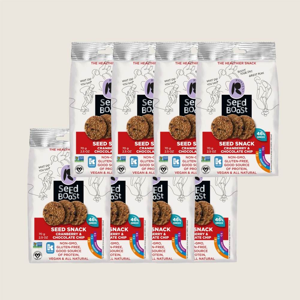 Seedboost Cranberry & Chocolate Chip – 8 Pack 2.5 oz